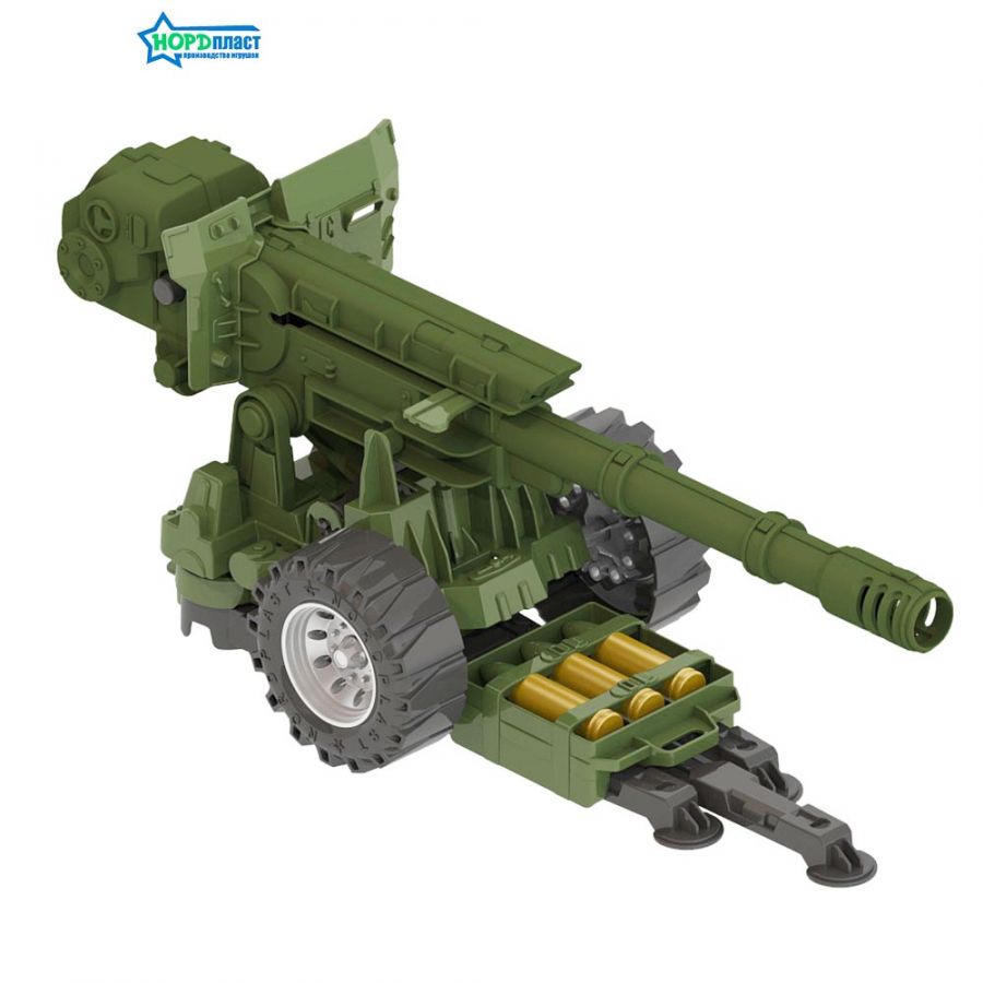 Пушка ( в сетке)