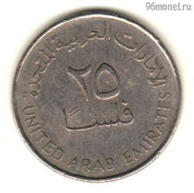 ОАЭ 25 филсов 1998 немагнит