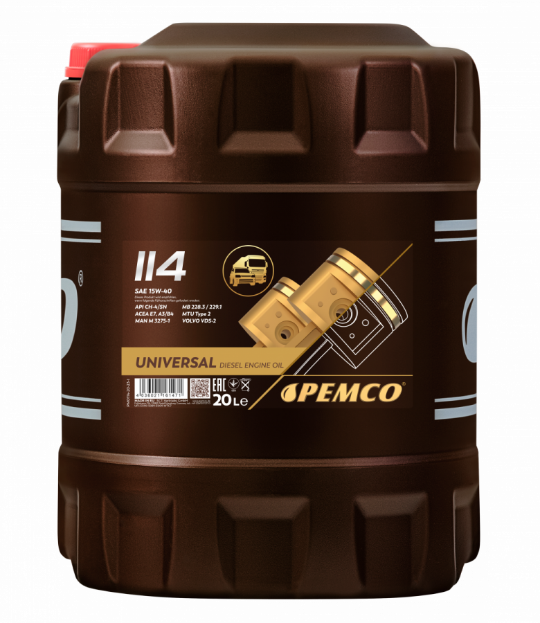 PEMCO 140 15W-40, 20л