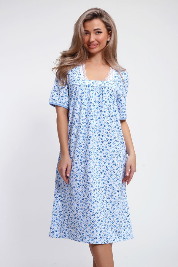 Сорочка 51202 [голубой]