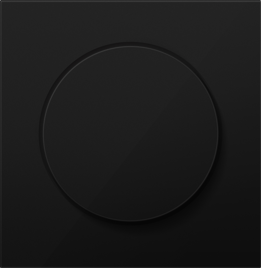 Накладка для светорегулятора поворотного, матовый карбон, серия R98