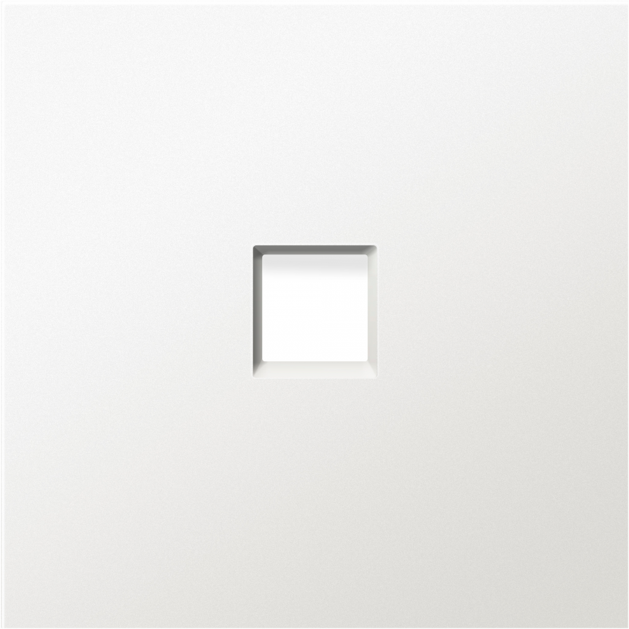 Накладка для розетки RJ45, 1-я, матовый белый, серия R98