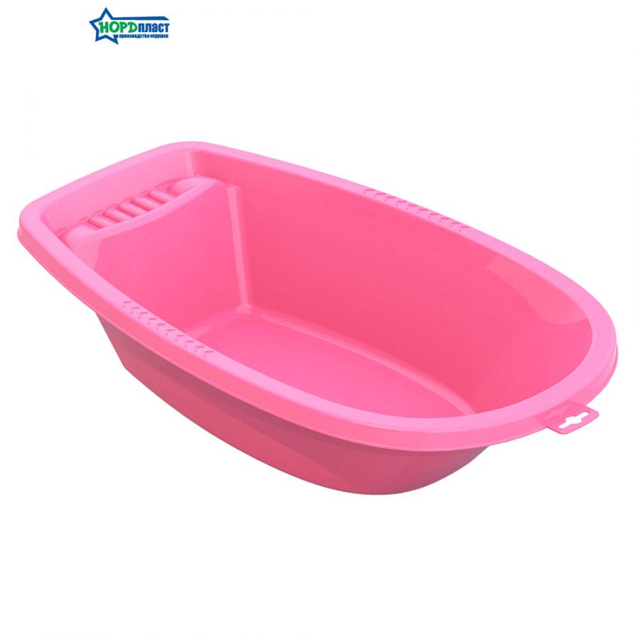 Ванна большая розовая