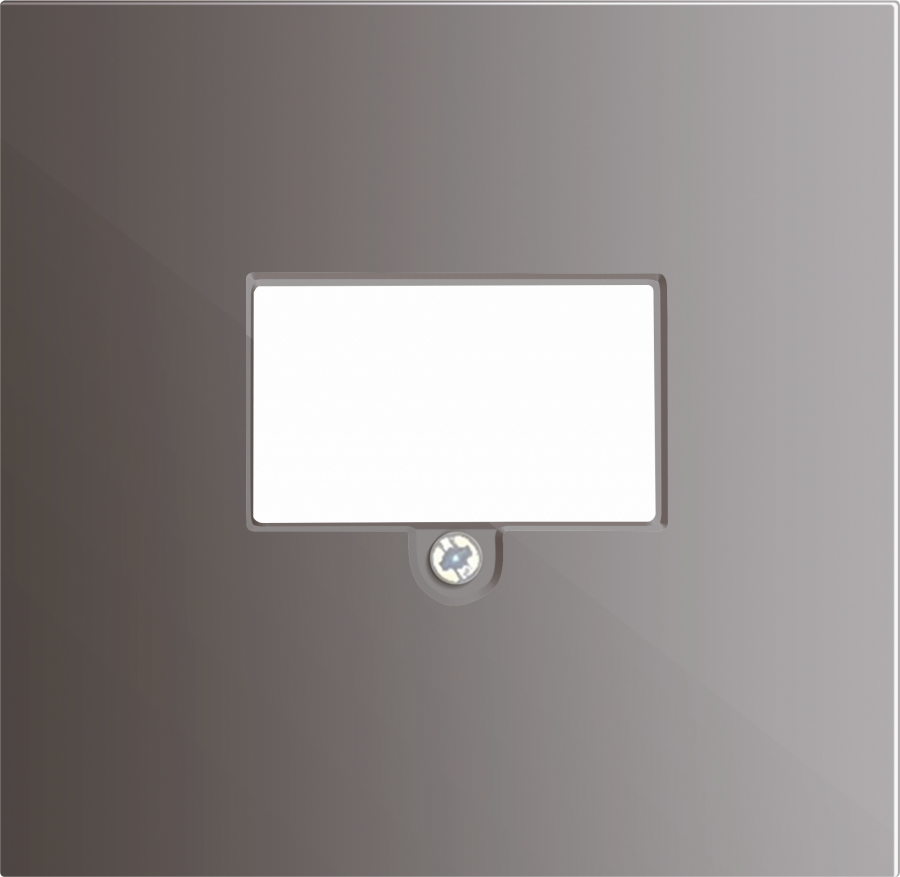 Накладка стандарта TAE для розеток USB, HDMI, аудио, сталь, серия R98