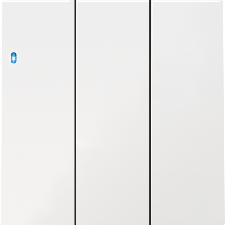 Клавиша 3-я с подсветкой, белый, серия R98