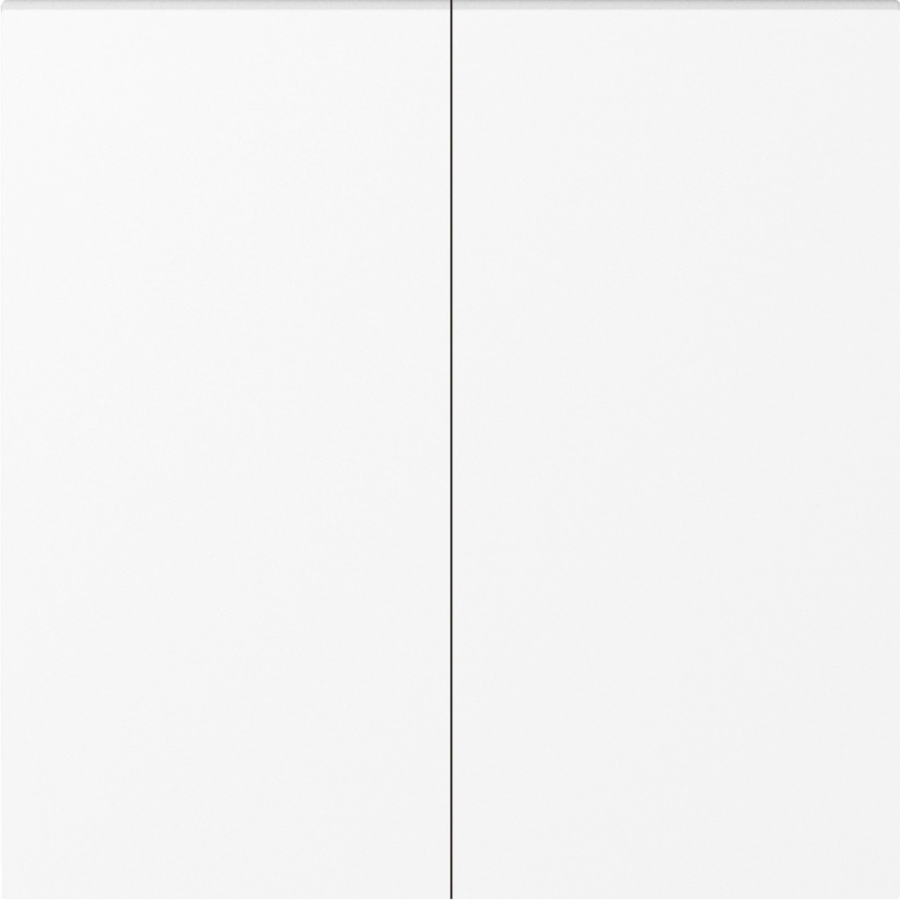 Клавиша 2-я для перекрёстного переключателя, глянцевый белый, серия A07