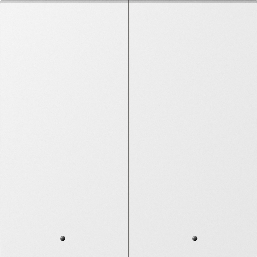 Клавиша 2-я с подсветкой, матовый белый, серия A07