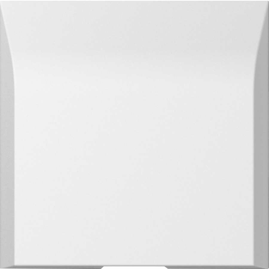 Кабельный вывод (накладка), матовый белый, серия A07