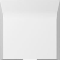 Кабельный вывод (накладка), матовый белый, серия A07