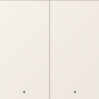 Клавиша 2-я с подсветкой, матовый кремовый, серия A07