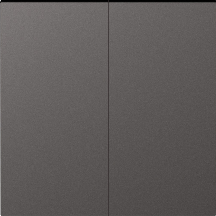 Клавиша 2-я для перекрёстного переключателя, матовый титан, серия A07