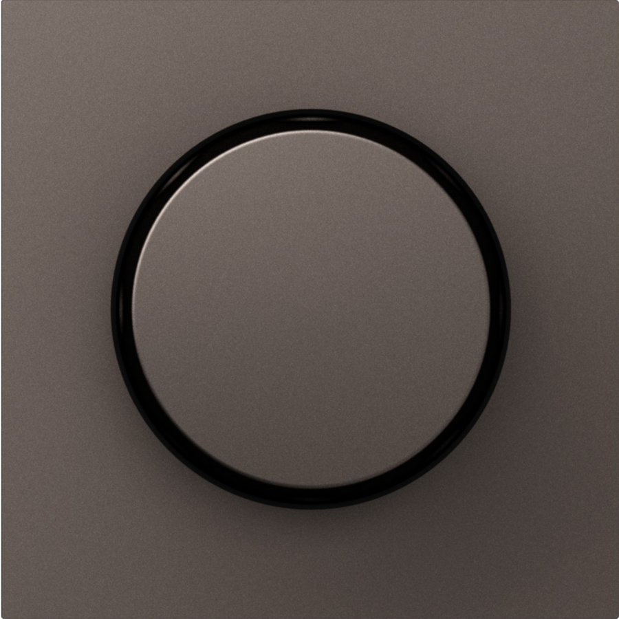 Накладка для светорегулятора поворотного, мокко, серия A07