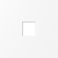 Накладка 1-я для розеток RJ45, TV, SAT, глянцевый белый, серия S08