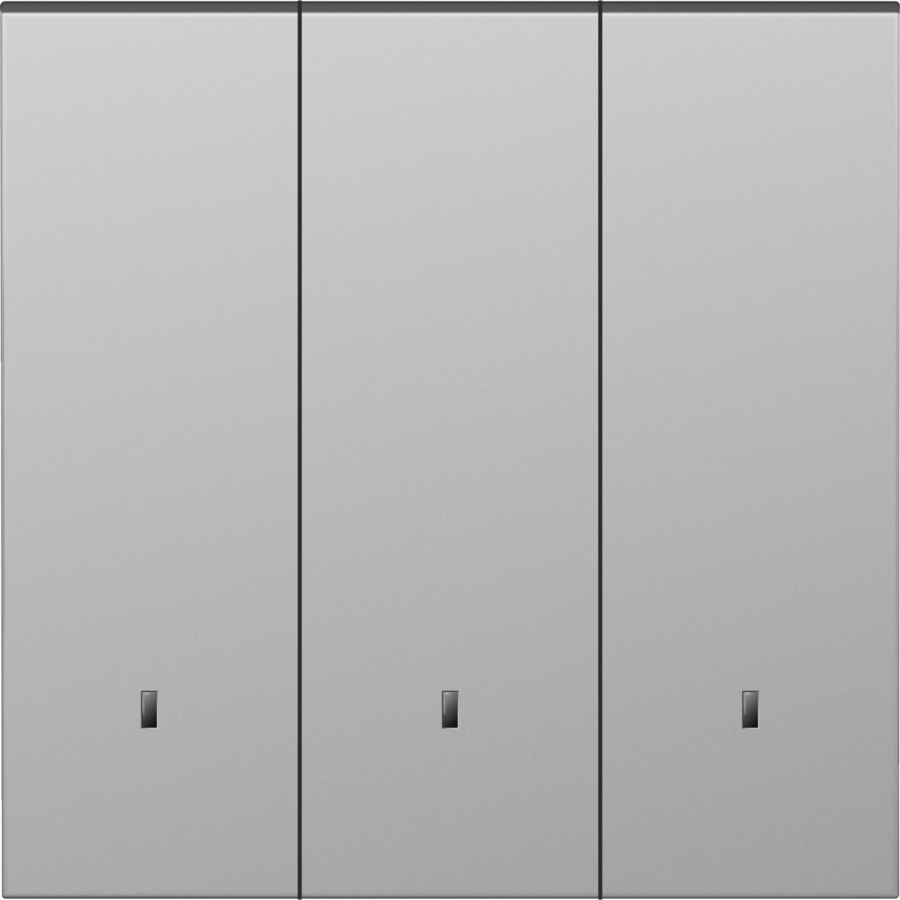 Клавиша 3-я с подсветкой, сталь, серия S08