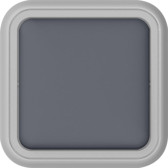 Переключатель 1-клавишный накладной, цвет серый, IP55, серия W55