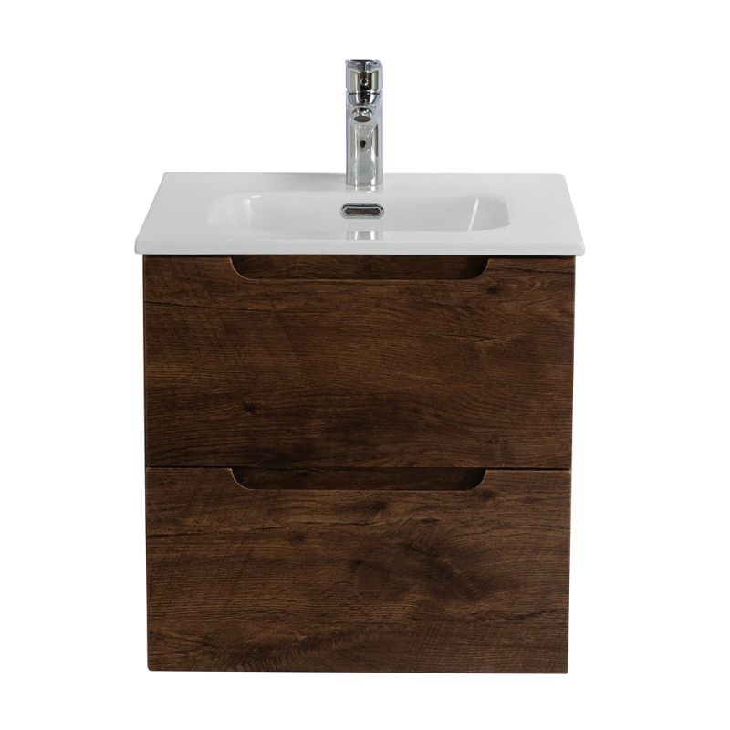 База под раковину подвесная BelBagno ETNA-500-2C-SO-RW Rovere Moro