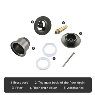 FRAP F62-9 Əlüzyuyan Çanaq Bas-Aç Klapanı, boz-11