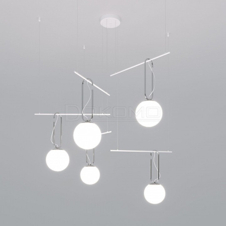 Подвесная люстра Riche 70143/5 белый