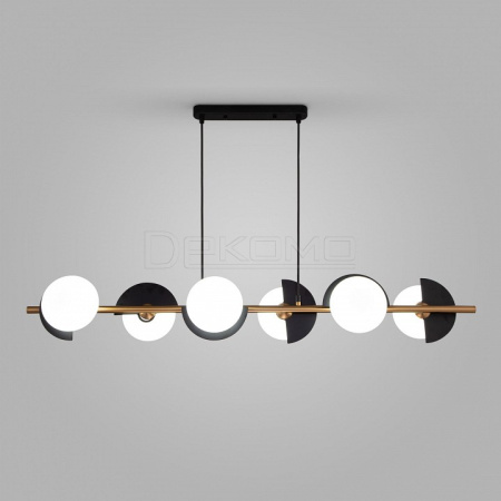 Подвесная люстра Moity 70149/6 черный/латунь