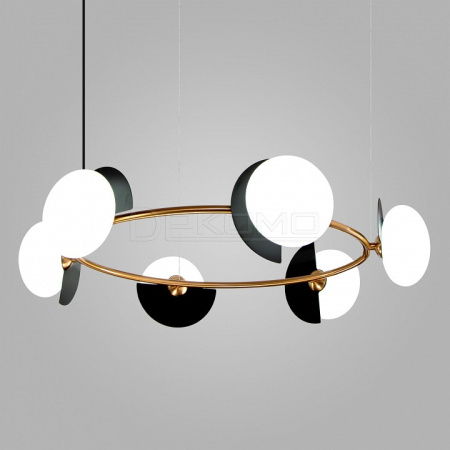 Подвесная люстра Moity 70150/6 черный/латунь