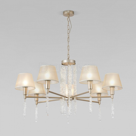 Подвесная люстра Charuel 60148/7 матовое золото