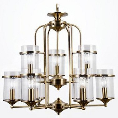Подвесная люстра Consul 60040/9 античная бронза