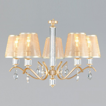 Подвесная люстра Alcamo 60103/5 перламутровое золото