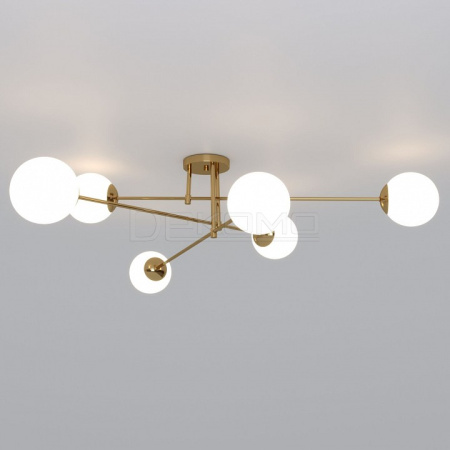 Потолочная люстра Netz 30181/6 латунь
