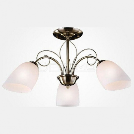 Люстра на штанге Stefanie 30107/3 античная бронза