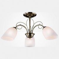 Люстра на штанге Stefanie 30107/3 античная бронза