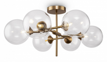 Люстра на штанге Maddison FR5115PL-06BZ1