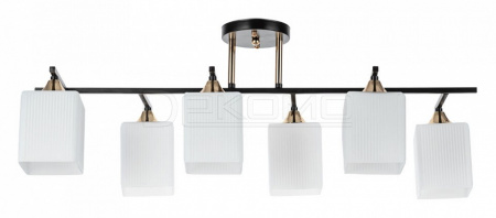 Люстра на штанге Merope A4071PL-6BK