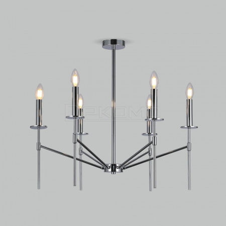 Люстра на штанге Anders 60142/6 хром