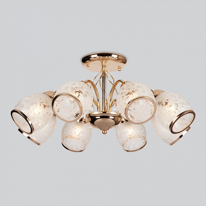 Люстра на штанге Gabriella 30026/8 золото