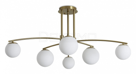 Люстра на штанге Hanger FR5443CL-06BS