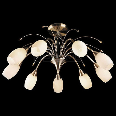 Люстра на штанге Ginevra 22080/9 античная бронза