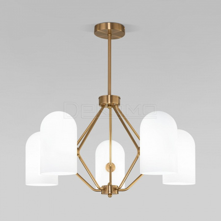 Люстра на штанге Bambola 60157/5 латунь