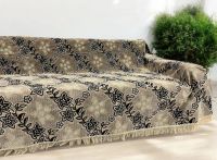 Комплект ковровых дивандеков (220х160;2 накидки(90х160),Бежевый