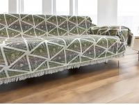 Комплект ковровых дивандеков  (220х180;2 накидки(90х180),перламутровый