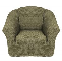 Чехол на кресло без оборки 1 шт., хаки