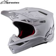 Шлем Alpinestars Supertech S-M10 Solid, белый
