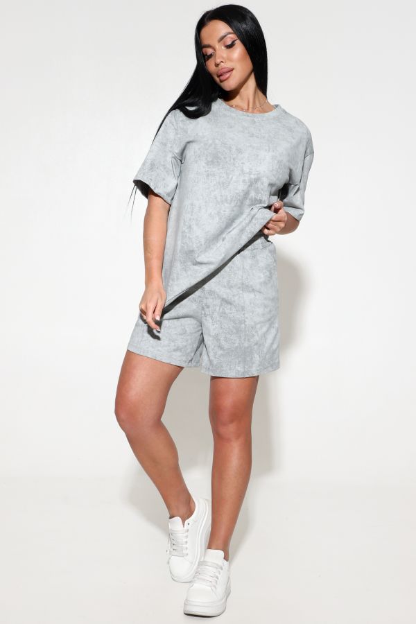 118 Костюм женский [серый]