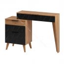 Стол туалетный Ольга 4 Дуб золотистый/Креатель