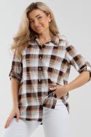 Рубашка 36988 [коричневый]