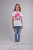 Футболка детская для девочек Nara арт.6173813 [белый]