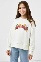 Джемпер для девочек 127880 [молочный]