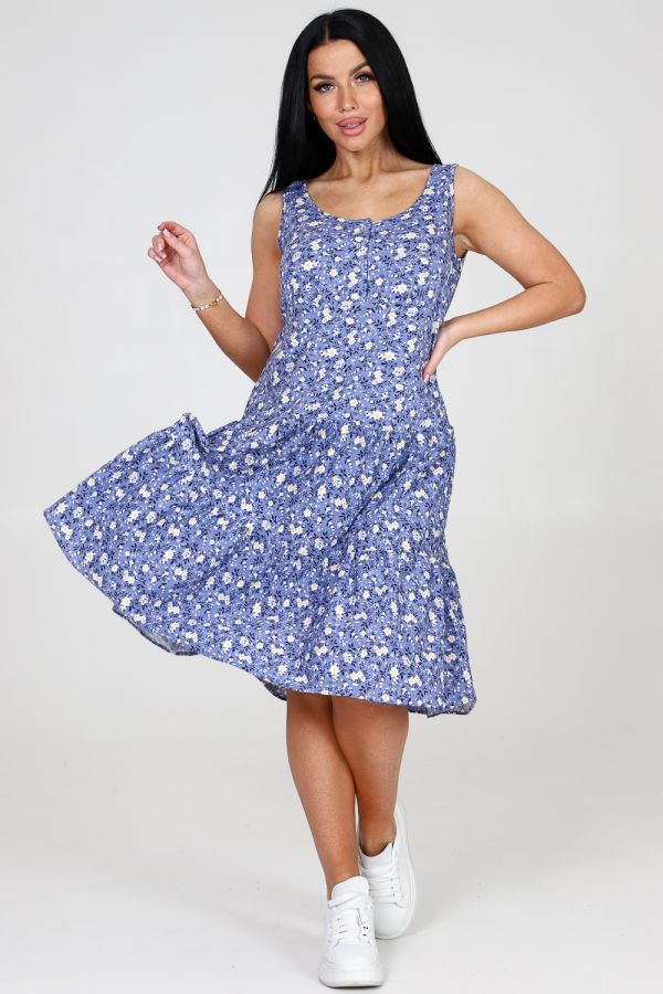 24784 сарафан женский [синий]