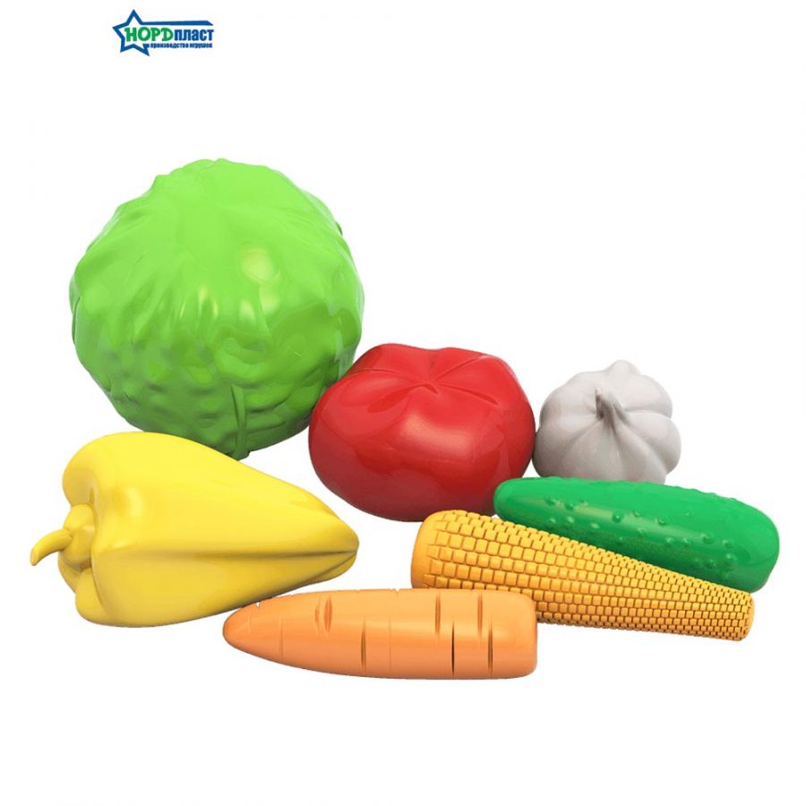 Набор "Овощи" (7 предметов в сетке)