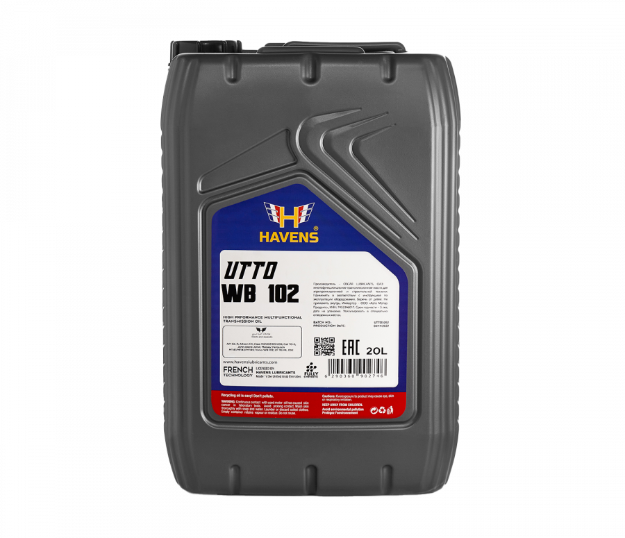 Havens Synthetic UTTO WB 102, 20л