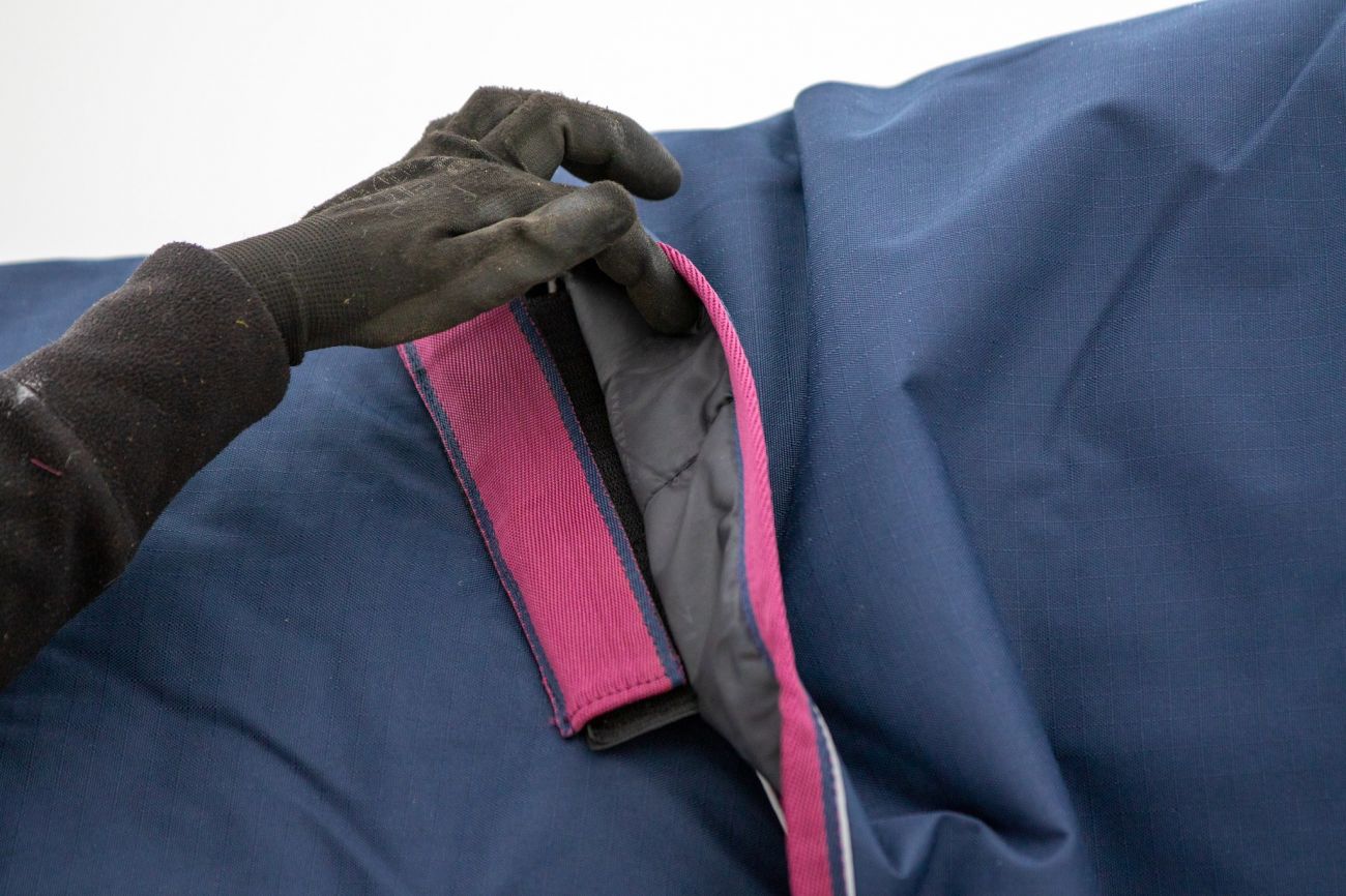 Капор к попоне 119018.  Крепление на липучке. Размер FULL и PONY